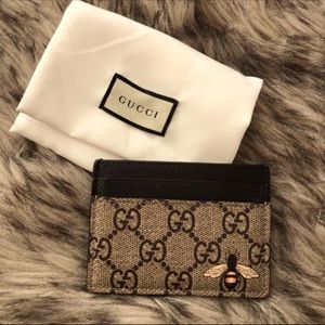 Gucci Bee Cardholder